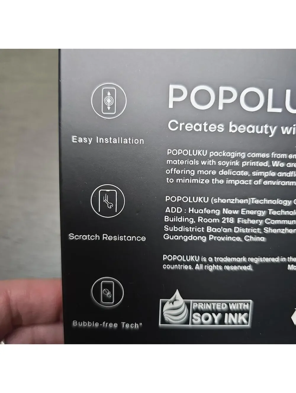 Popoluku iPhone 17 Pro Privacy Screen Protector 6.3